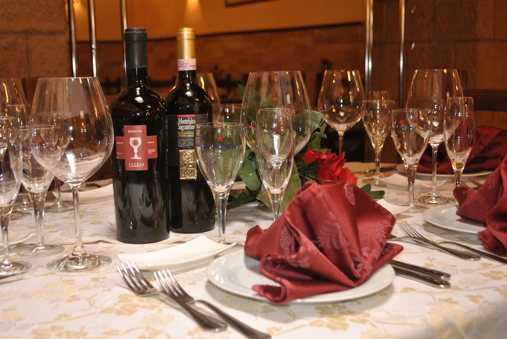 Service de table de la Trattoria